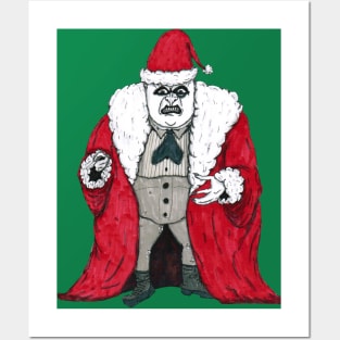 Penguin Claus Posters and Art